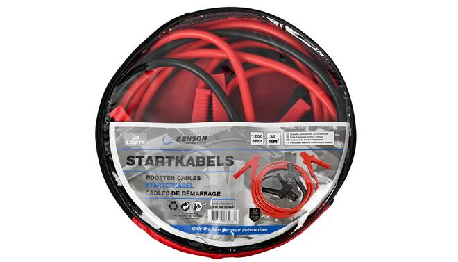 Startkabel 1200A 35 qmm 4.5 mtr kabel