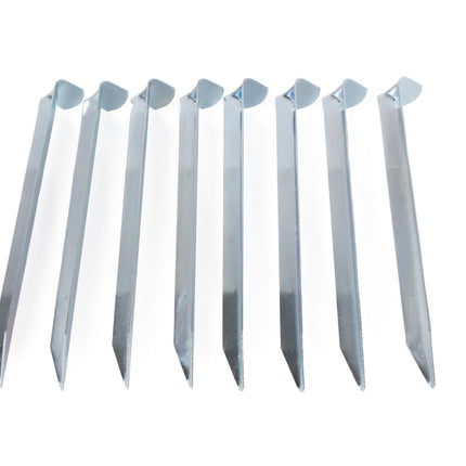 Tentharingen halfrond 8 dlg – Afmeting tentharing 17,5x1,5 cm, 5 cm