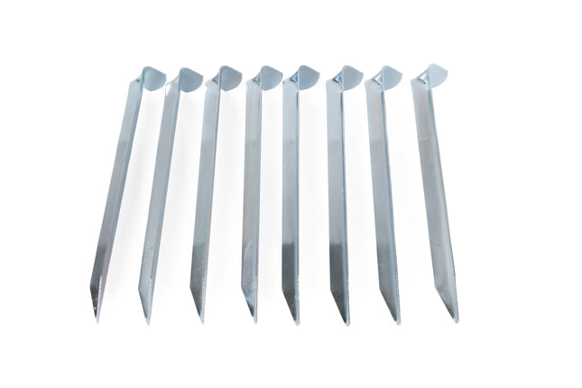 Tentharingen halfrond 8 dlg – Afmeting tentharing 17,5x1,5 cm, 5 cm