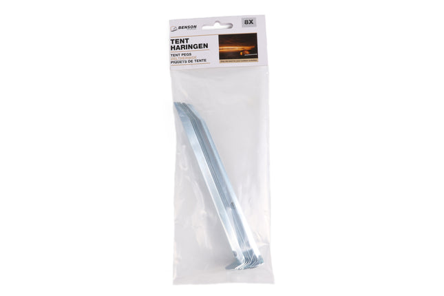 Tentharingen halfrond 8 dlg – Afmeting tentharing 17,5x1,5 cm, 5 cm