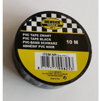 PVC Tape 18mm x 10m - Vlamvertragend voor Elektrische Isolatie
