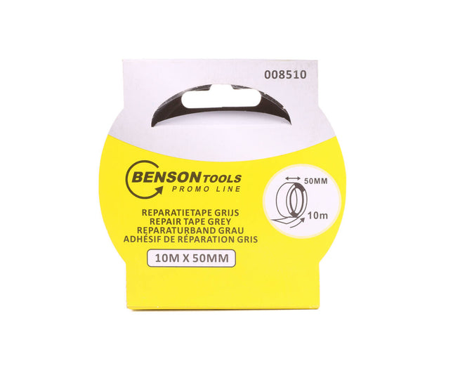 Grijze Reparatietape 10m x 50mm - Voor Klus- en Herstelwerkzaamheden