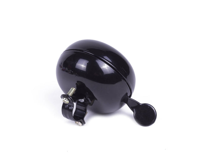Zwarte Ding-Dong Fietsbel 80 mm, Luid Geluid Voor Veilig Fietsen