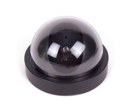 Realistische Dummy Camera met LED, Voor Binnen/Buiten, Werkt op 2x AA.