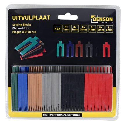 Uitvulplaat Set 48-dlg: Precise Regelwerk & Kozijn Installaties
