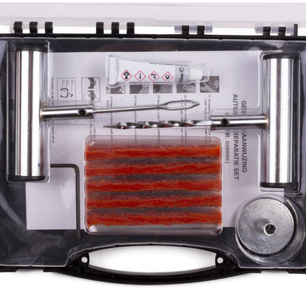 Autoband Reparatie Set 31-dlg: Herstel Tubeless Auto/Motorbanden