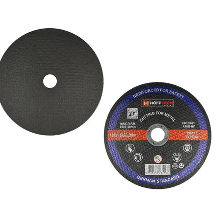 Doorslijpschijf Metaal Ø180x1.6x22.2mm, Perfect voor Metaalsnijden