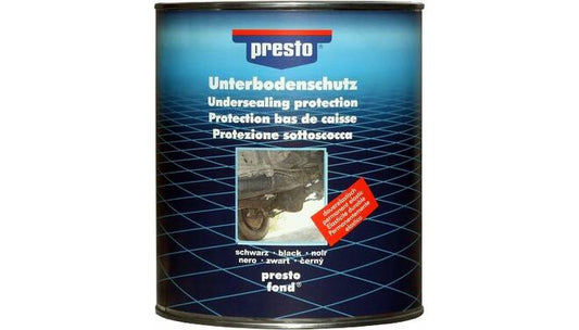 Presto bitumencoating zwart blik 1.3 kg