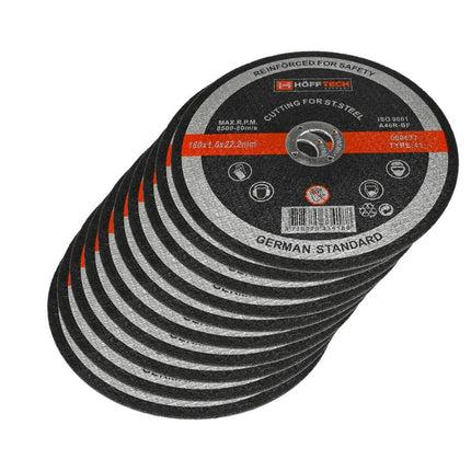 Doorslijpschijf RVS ø180x1.6x22.2mm voor Metaalbewerking