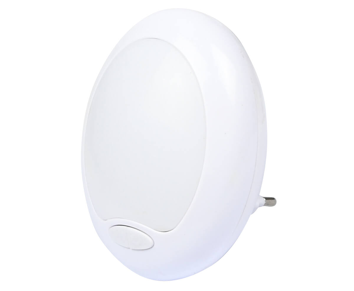 Meerkleurig LED Nachtlampje, Slaapkamer, Brandwerend, Slagvast, Plug-in