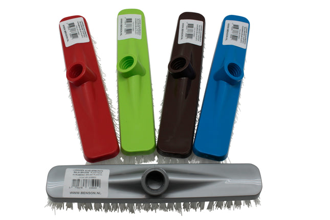 Luiwagen kunststof – Kleuren zilver, rood, blauw, Breedte luiwagen 24 cm, 20 mm