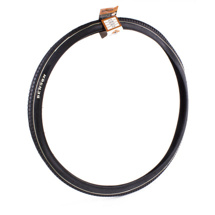 Fiets Buitenband 28x1 1/2 Wit Lijn, ETRTO 40-635, Stads- en Toertochten