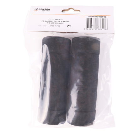 Fietshandvatten foam 125 mm – Lengte 12,5 cm, Binnendiameter 19 mm, Materiaal foam