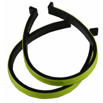 Reflecterende Broekklemmen 2dlg - Veilig Fietsen zonder Vetvlekken