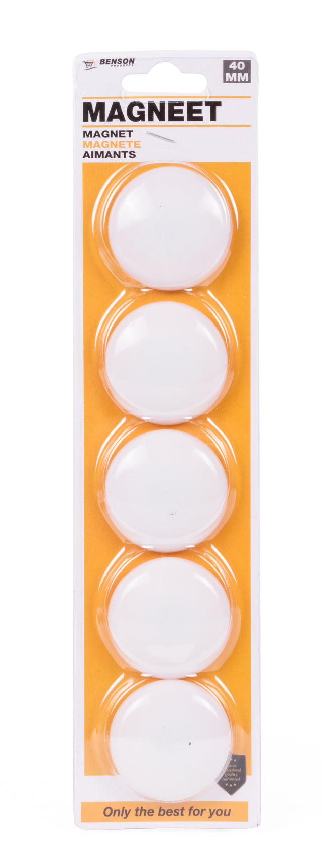 Magneet 40 mm 5 dlg mix – Diameter 40mm, Aantal 5, 40mm