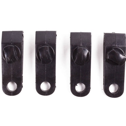 Zeilclip Set 4 dlg Profi - 82x26mm, kunststof, waterdicht, ideaal zeilen