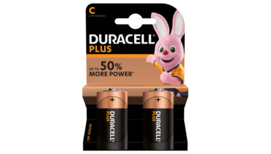 Duracell plus C (LR14/MN1400) duralock 2 dlg