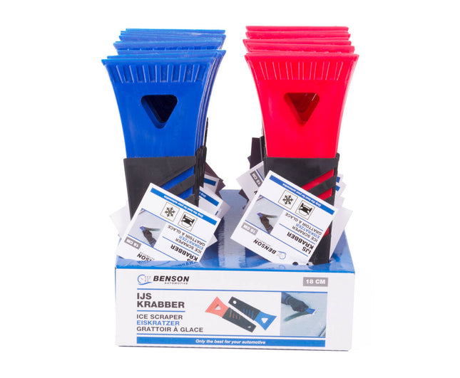 IJskrabber 18 cm, Compact & Sterk - Voor Snel IJs Verwijderen