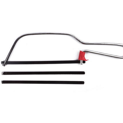 IJzerzaag 150 mm Junior, 24 TPI, 3 zaagbladen, perfect voor metaal.