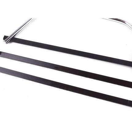 IJzerzaag 150 mm Junior, 24 TPI, 3 zaagbladen, perfect voor metaal.