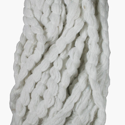 Mop 180 gr – Kleur wit, 2 cm, Voor het snel schoon dweilen van alle vloeren
