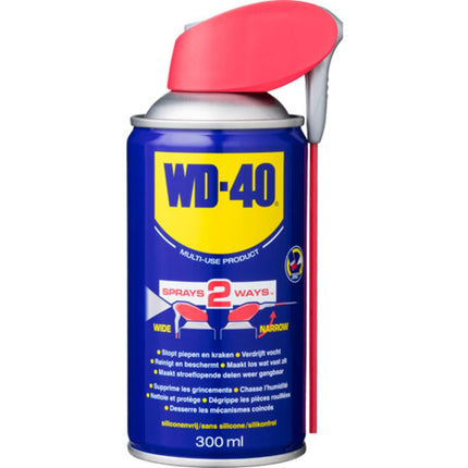WD-40 Smart Straw 300 ml - Precieze Smering & Roestbescherming.