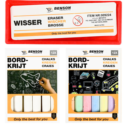 Bordkrijt + wisser