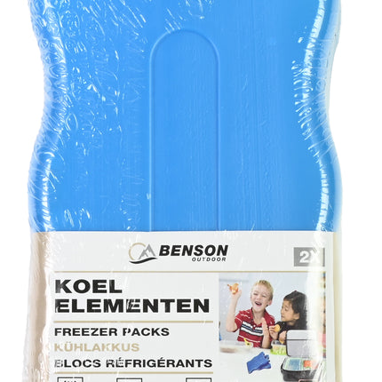 Koelelementen 2 dlg – Lxbxh 160x95x20 mm.