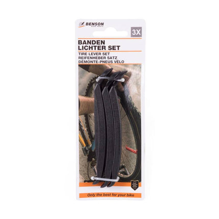 Bandenlichter Set 3 dlg - Compact, Klikbaar, Perfect voor Fietsreparaties