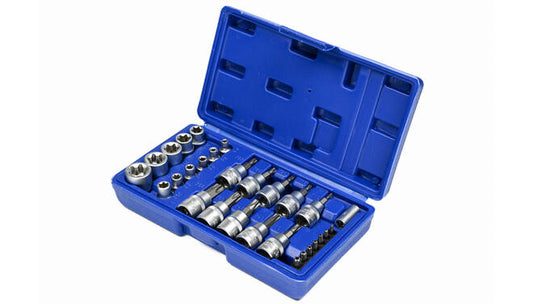 Torx bit - dop set 30 dlg Cr-V