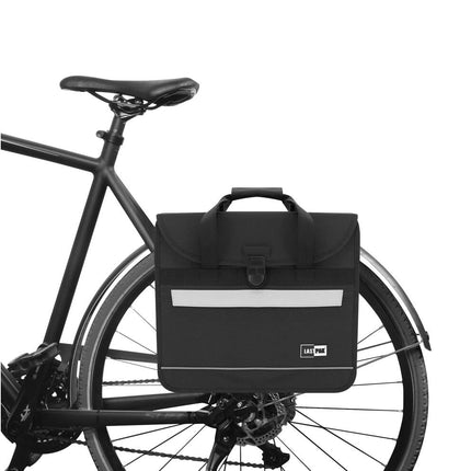 Fiets Afpaktas 17L, Waterafstotend, Kliksluiting, 34x36x14cm, 5kg Belastbaar