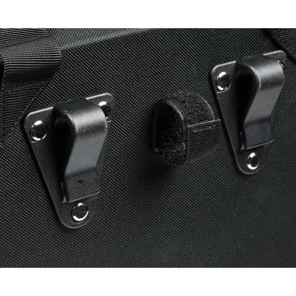 Fiets Afpaktas 17L, Waterafstotend, Kliksluiting, 34x36x14cm, 5kg Belastbaar