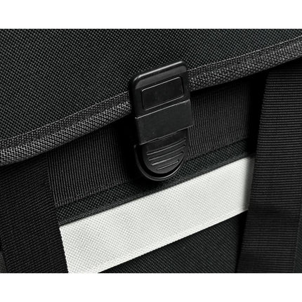 Fiets Afpaktas 17L, Waterafstotend, Kliksluiting, 34x36x14cm, 5kg Belastbaar