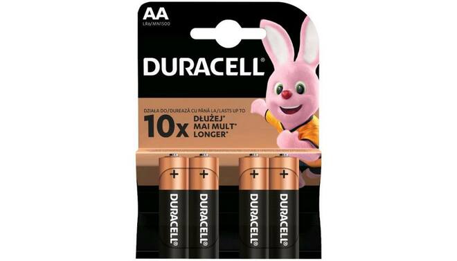 Duracell AA (LR6) 4 dlg