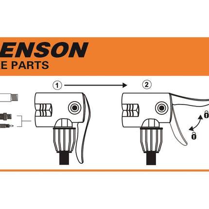 Fietspomp met Manometer, Lichtgewicht, Voor Presta & Autoventielen