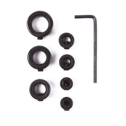 Boor Diepte Stopper Set 3-12 mm 8-delig - Precieze Boorwerkzaamheden