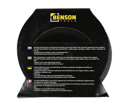 Anti-slip Tape 50mm x 5m, Ruw Oppervlak, Ideaal voor Trappen en Ladders