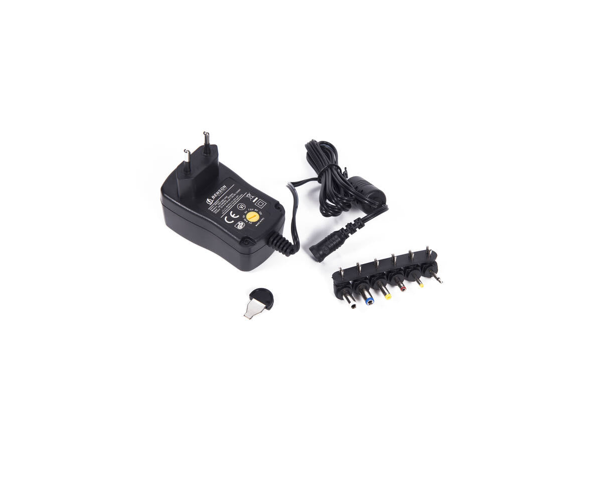 Universele Adapter 1000 mA, 6 Pluggen, 3V-12V Voeding Apparaten