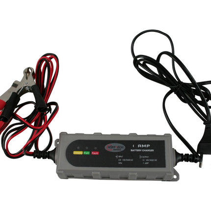 Acculader Druppelaar 6-12V 1A; Ideaal voor Auto's en Motoren