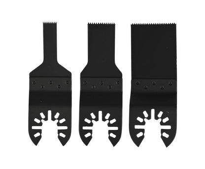 Multi-Tool Zaagblad Set: 3-delig, Hout/Metaal, 10-35mm Bladen