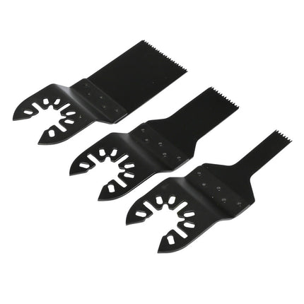Multi-Tool Zaagblad Set: 3-delig, Hout/Metaal, 10-35mm Bladen