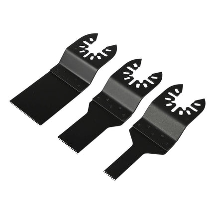 Multi-Tool Zaagblad Set: 3-delig, Hout/Metaal, 10-35mm Bladen