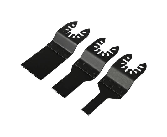 Multi-Tool Zaagblad Set: 3-delig, Hout/Metaal, 10-35mm Bladen