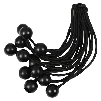 Elastiek met Bal 12-delig, 24 cm - Voor Tenten en Dekzeilen