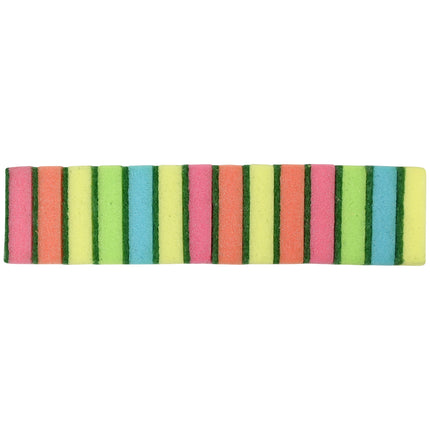 Schuurspons 14 dlg kleur – Inhoud 14 stuks, Afmetingen 8 x 4.8 x 2.5 cm, 2.5 cm