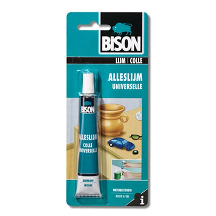 Bison Alleslijm 25 ml - Sterke Hechting voor Papier tot Keramiek