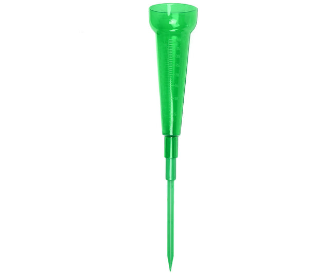 Regenmeter 40mm met grondpen voor tuinieren en landbouw meten.