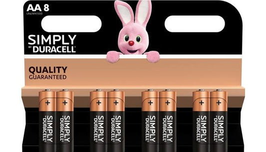 Duracell plus AA (LR6) 8 dlg