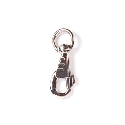 Musketon Haak 8.5 cm Zilver voor Sleutels en Kampeerspullen