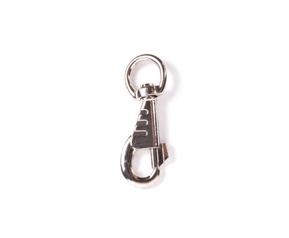 Musketon Haak 8.5 cm Zilver voor Sleutels en Kampeerspullen